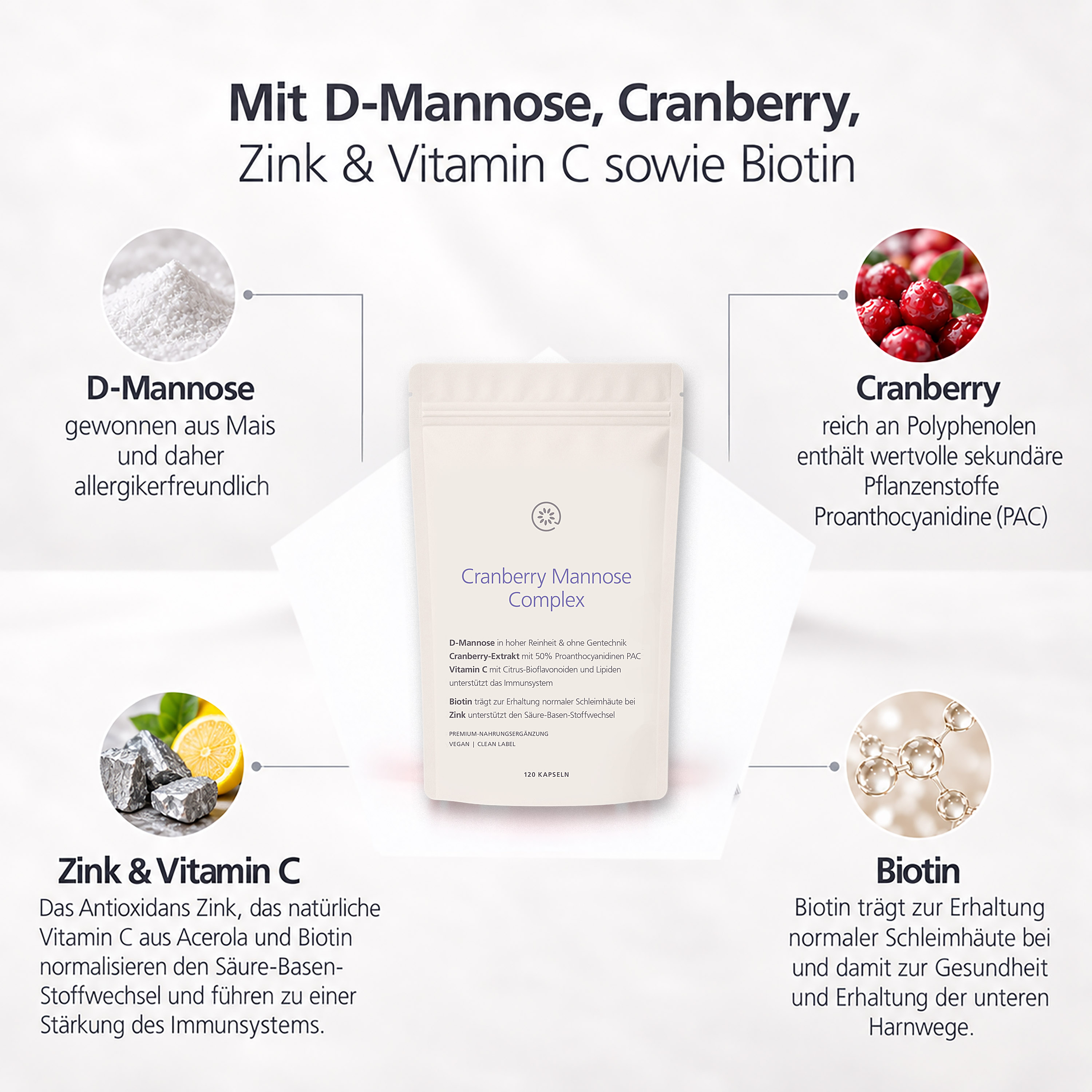 Cranberry Mannose Complex Kapseln