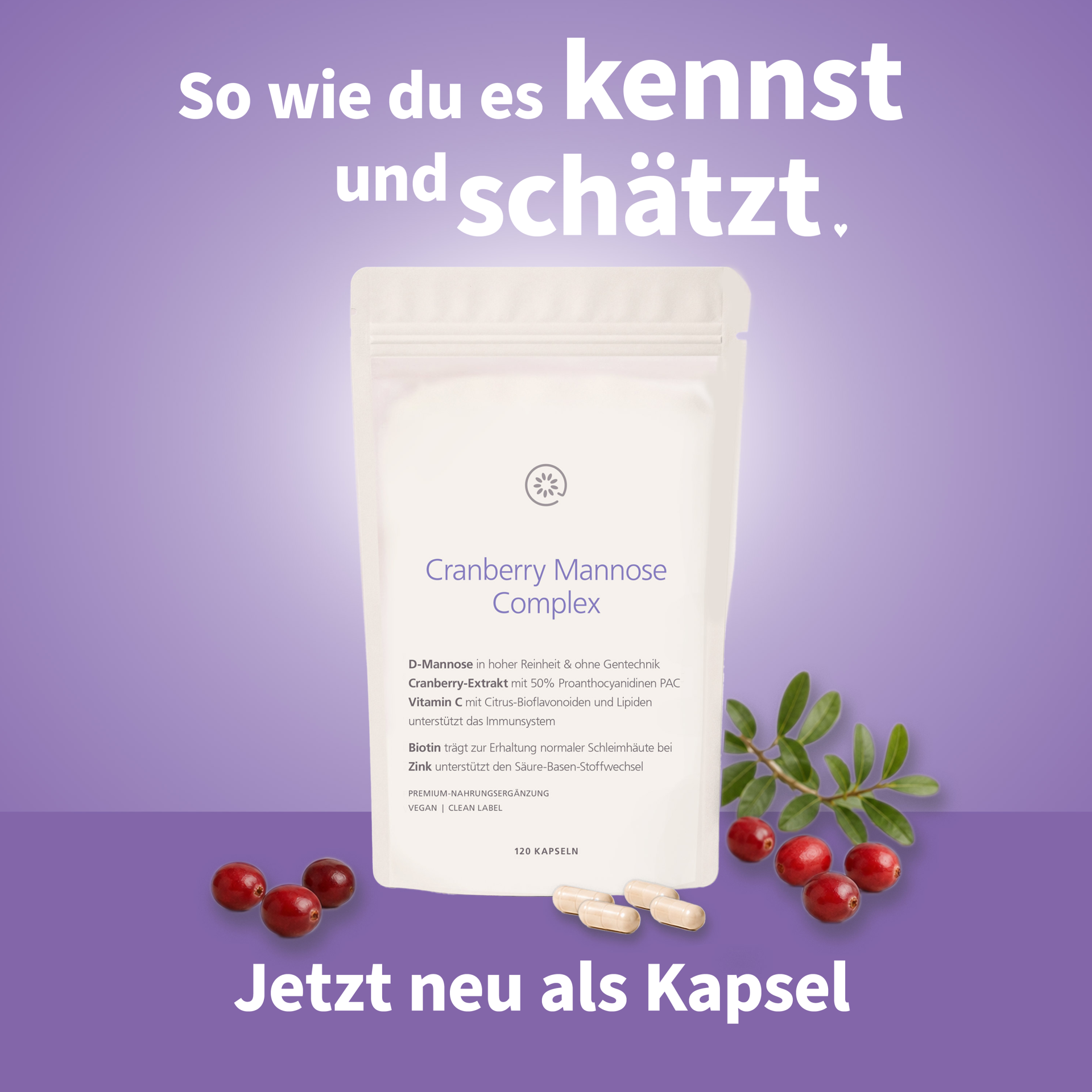 Cranberry Mannose Complex Kapseln